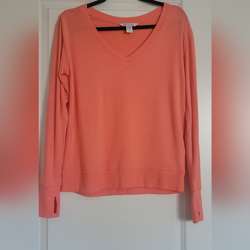 Athleta Sunshine V Neck Sweater